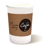 나이스데이 테이크아웃 종이컵(25개/8oz/줄/300g), 단품