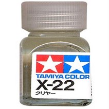 안다미로몰 (X 클리어 광택 22) CLEAR 모형공구도료서적 락카에나멜마커 에나멜 TAMIYA 타미야광택X, 1개