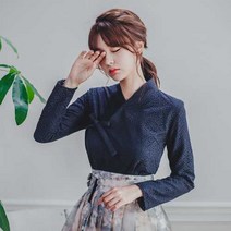 수설화 기품 장저고리 생활한복(개량한복)