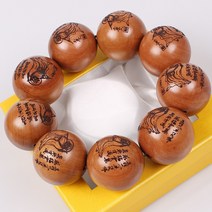 불교나라 대추목 달마 단주 45MM