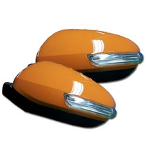 K5 - 1WAY 카비 LED 사이드미러 백미러 커버, 에보니블랙 EB