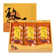 자연건조100% 상주곶감 반건시 3팩 50g (30개) 선물세트, 1박스