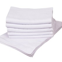 수건1번지 행주 대 10매 30x 45cm. 40g, 백색