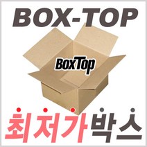 박스탑 택배박스 포장박스 대량소량구매가능, 440호-A형B골440x340x100-60장 1묶음