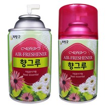 서브무역 방향제 자동분사기 향캔 자동방향제 리필 유자향, 1개, 280ml