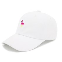 [스탠드업] 플라밍고 화이트컬러 볼캡(라이트핏)