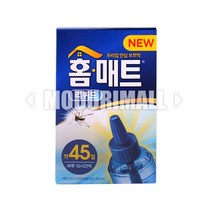 홈매트 리필용 홈키파 전기 전자 국산 모기약 모기향 리퀴드 액상 모기잡기 45일, 1개, 29ml