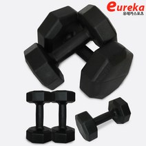 유레카스포츠 팔각아령12kgx1, 12kg, 1개