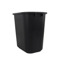 진성울트라 PP 회전 휴지통 13L~50L, 20L 휴지통_블랙, 1개