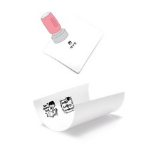 키즈네임 303.다이아 빅 북&의류 스탬프, 4.의류스탬프 전용 스티커, 의류_검정