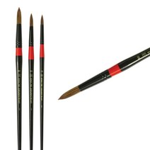 [단아미] 수채화 둥근붓 700R 1호~20호 1개입, 18호