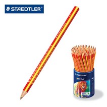 스테들러 점보 삼색심 색연필 1274