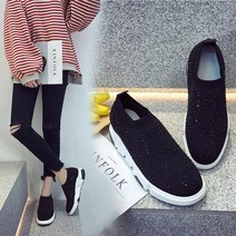 슈블리즈 여성 키높이 큐빅 슬립온 쿠션 노아