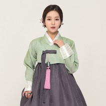 한복대여 우리빔 그린비 결혼식여성하객한복 돌잔치한복
