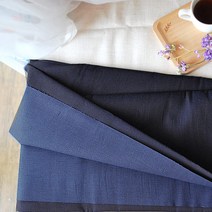 데코탑 양면인디고청지 네이비면 진청과연청 양면사용 옷만들기 세련되고시크한색감