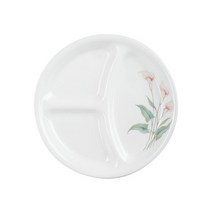코렐 백합 삼절접시(소)