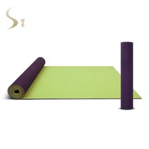 S황후 천연고무 NR 요가매트 5mm, S황후 6P FREE NR 5mm 요가매트(퍼플/그린), 6개