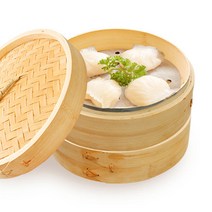 데코하우스 웰빙 대나무 찜기 만두찜기 찜통, 대나무찜기_25cm