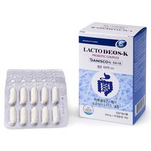 락토데오스 케이 60캡슐 2개월분 17종유산균 650mg
