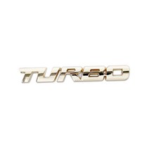 카포카 자동차 터보 엠블럼 스티커 TURBO 뱃지, 터보 Big골드
