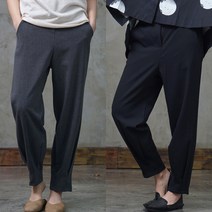 밑단 맞주름 세미정장 몸빼바지 40대미시옷 똥싼바지