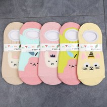 예쁘니양말 130-망고덧신5족SET 아동양말 다양한 디자인으로 인기좋아요