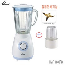 한일 믹서기 HMF-1600PB 얼음분쇄 HM1600 티타늄칼날 대용량, SHMF-1600PB(믹서기능+분쇄기능+얼음분쇄)