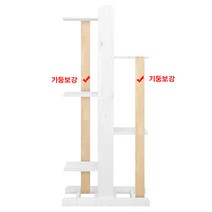 아이베란다 원목캣타워 스크래처 타워형, 기둥보강목