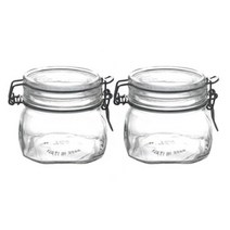 보르미올리 피도 화이트 밀폐용기, 2개입, 500ml