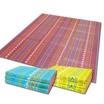 지니컴퍼니 인디오 [중형] 캠핑매트 + 전용가방, 와인