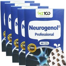 뉴질랜드 NZ100 엔젯100 뉴로제놀 (엔조제놀) 프로페셔널 60캡슐 5통