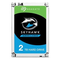 씨게이트 시게이트 SeaGate CCTV 녹화기 전용 하드 무상 AS3년 정품 HDD, 2TB