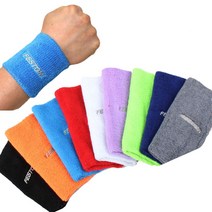 스포츠 손목아대 보호대 밴드 팔꿈치 헤어밴드 테니스 운동 헬스, 손목아대(소형/블루)