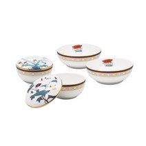 한국도자기 본차이나 초충도 단반상기6p, 초충도 단반상기