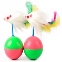 루리펫 고양이 장난감 오뚜기 쥐돌이, 랜덤발송, 1개