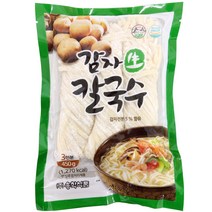 [송학식품] 감자 생칼국수 450g (3인분) _ 칼국수, 단품, 1개