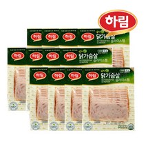 [퀴클리몰] 하림 밥싸먹는 닭가슴살 햄 43g x 12개