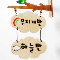 초록디자인 자작나무문패 No.14 문패