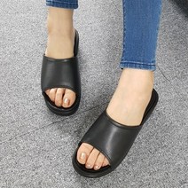 온지스토리 푹신한 우레탄굽 발편한 사무실슬리퍼 6cm