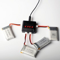 [시마]SYMA X5C X5SW X5SC 드론 부품, 600mah 용량 변경됨, 32.(X5C)배터리720mah3개 충전기6in1