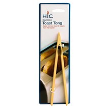 에이치아이씨 대나무 토스트용 집게 17.1cm, Wood, 1개