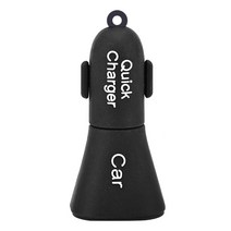 칼론 차량용충전기 캐릭터 USB 메모리 블랙, 4GB
