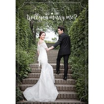 애니데이파티 (에비뉴 포토-세로형) 프로포즈현수막 결혼 웨딩 촛불 이벤트용품