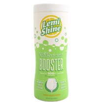 Lemi Shine 식기세척기용 세제 부스터 프레시 레몬 센트, 340g, 1개