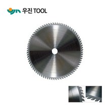 우진초경 팁쇼 (목공용) 6.5인치(165)x48Tx1.6 원형톱날, 1개