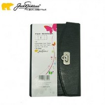 잭니클라우스 명품수첩 티케 (A6) 잠금장치 무지 수첩, 겨자, 1개