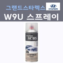 순정품 현대모비스 그랜드스타렉스 W9U 스프레이 붓펜 카페인트, 1개, 200ml