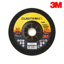 3M 연마석 그라인더날 4인치 황금돌 60방, 1개