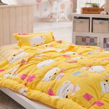 포근하니 순면 100% 어린이집 낮잠이불+패드+베개+솜 4p 풀세트 구성, 타입 C-07