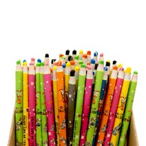 6색48자루 색연필 벌크용, 6색